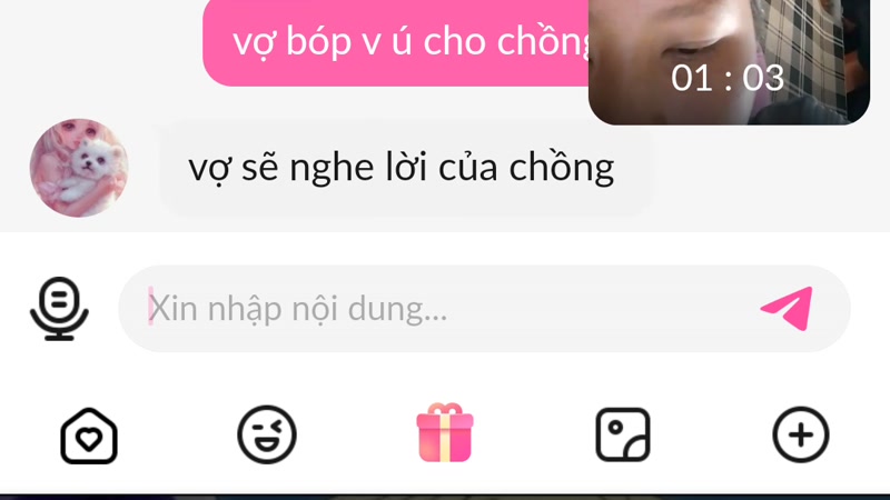Chat sex cùng chồng đi làm xa